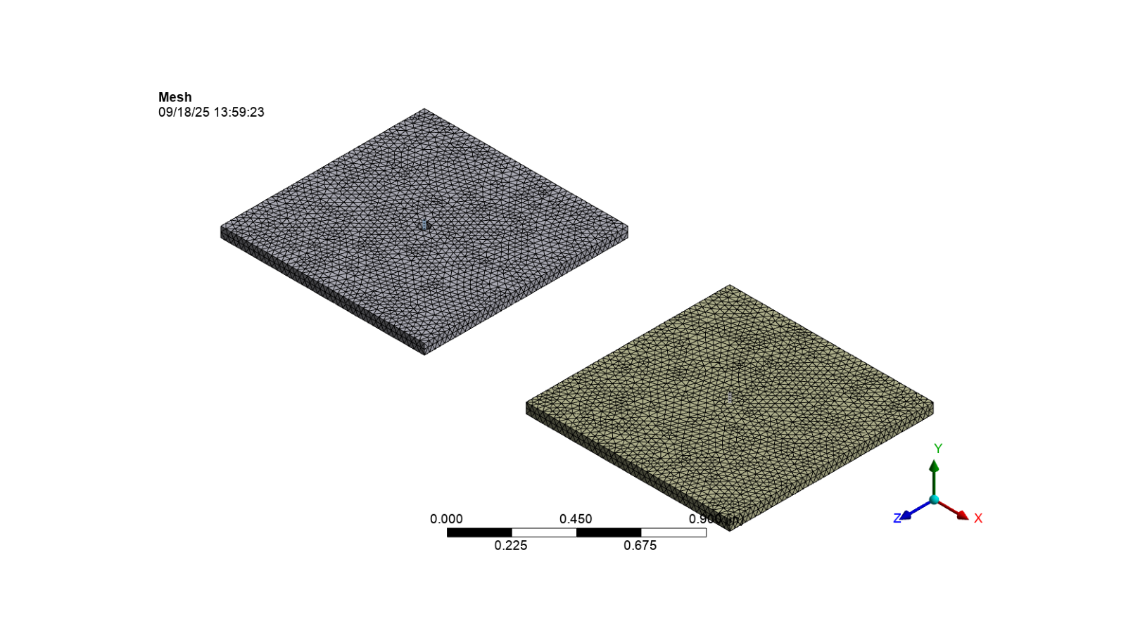 cooling holes thermal analysis